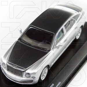 BENTLEY MULSANNE KYOSHO ORIGINAL 1:64 LIGHT GRAY + SILVER KS07043A7 post arnage - Picture 1 of 7