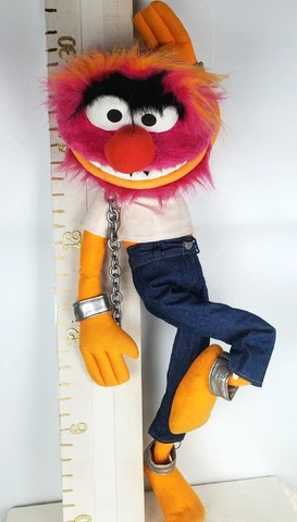 Vintage Nanco 32" MUPPET SHOW ANIMAL Huge Plush Jim Henson Big Stuffed Toy Doll Cover