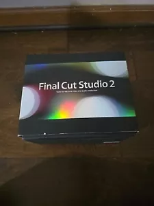Apple Final Cut Studio 2 Editing Software Complete with Manuals - Picture 1 of 8