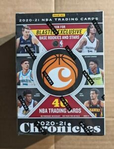 Panini 2020-21 Chronicles NBA Trading Cards Blaster Box