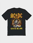 T-shirt AC/DC Rock Band 1980 Song Givin The Dog A Bone Song taille 3XL