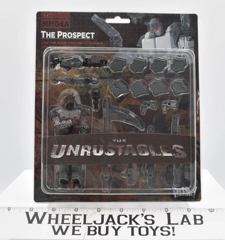The Prospect MM04A The Unrustables Mayhem Mekaniks Maas Toys 2017 MOSC Cover
