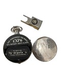 Fotocamera d’epoca da spionaggio Ticka forma orologio da tasca Londinese