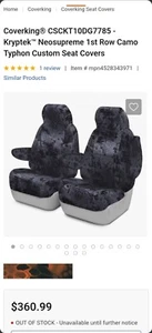 Coverking Kryptek Camo Custom Fit Seat Covers For 2010 Dodge Ram 2500 - Picture 1 of 4