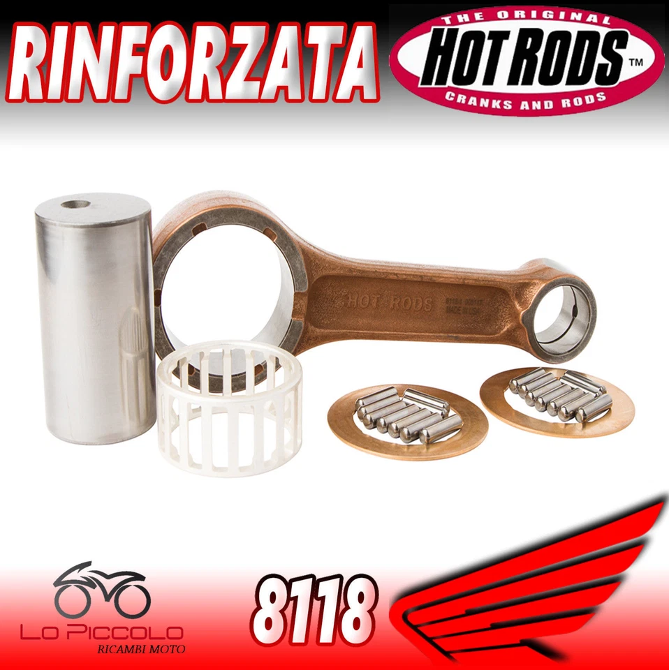 8118 BIELLA ALBERO MOTORE HOT RODS HONDA XR 600 R 1997 1998 1999 2000 - Imagem 1 de 1
