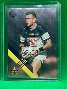 Tarjeta de vaqueros Kyle Feldt 2021 TLA RIVALIDAD PLATA PARALELO NRL #SP09 - Imagen 1 de 1
