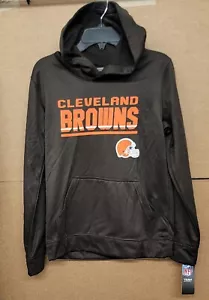 Cleveland Browns NFL Team Apparel Pullover Hoodie Size Y 10-12 - Picture 1 of 2