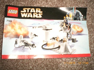 LEGO Star Wars 2024 Manual de instrucciones: Set 7749 Hoth Rebel Echo Base - Imagen 1 de 1