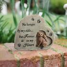 Cat Memorial Stone Statues with Angel for Flowerbed Outdoors Garden