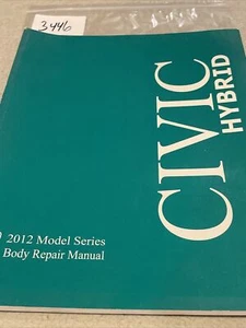 2012 Honda Civic Hybrid Model Series Body Repair Manual OEM - Picture 1 of 5