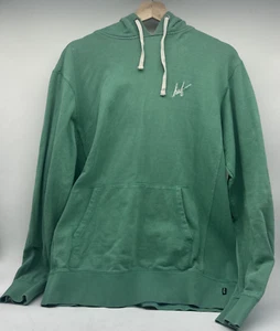 Huf Hoodie Cadet Pullover In Jade Heather-Size Large - Picture 1 of 13