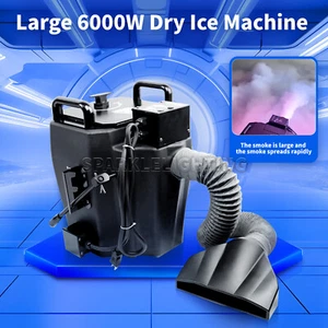 Large 6000W Low Lying Fog Dry Ice Machine Wedding Show Stage Event Fogger Effect - Picture 1 of 9