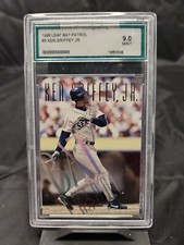 #5 Ken Griffey Jr - 1995 Leaf Bat Patrol AGS 9.0 MINT - Bat Patrol