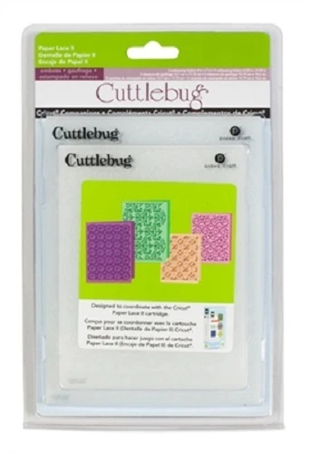 Cuttlebug Embossing Set - Paper Lace 2 - 4 pieces - 2001054 - Image 1 of 4