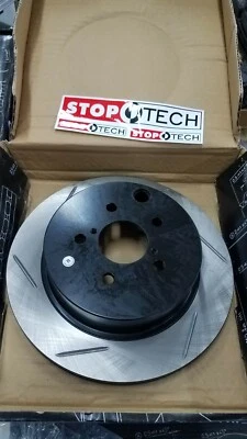 STOP TECH 126.47035SR SPORT SLOTTED REAR RIGHT SIDE BRAKE ROTOR NIB - Image 1 of 3