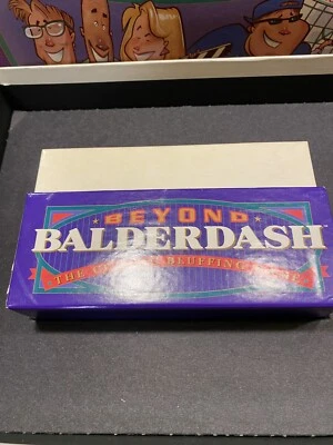 Beyond Balderdash 1997 multiplayer tabletop classic fun party card board games - Image 1 of 4