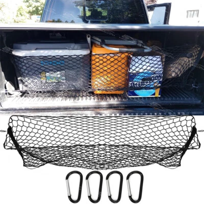 Organizador de malla sobre red de carga 60"x18" para camioneta Ford F150 F250 F350 Foto 1 de 4
