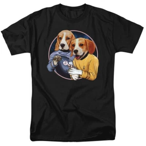 Star Trek Hunde "Trek Dogs" T-Shirt oder ärmelloses Tank - bis 6X - Bild 1 von 7