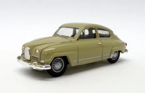 Vanguards 1/43 Scale Model Car VA07700 - Saab 96 Saloon - Savanna Beige - Picture 1 of 5