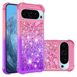 For Google Pixel 9 Pro XL 9 8 Pro 7A 7 Colorful Glitter Drop Protection Case - Picture 1 of 44