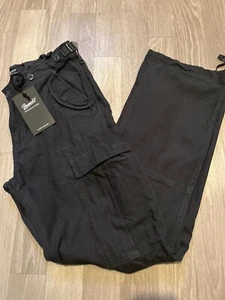 Brandit M65 Cargohose Damen Etikett Größe 29 Medium anthrazit schwarz Freizeithose - Bild 1 von 18