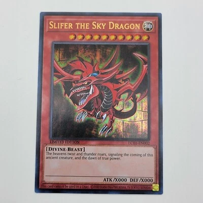 ( SLIFER THE SKY DRAGON ) - Ultra Rare - LC01-EN002 - Limited NM - Yu-Gi-Oh 25th - Image 1 of 2
