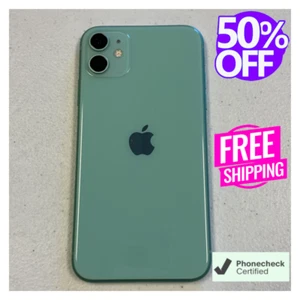 Apple iPhone 11 64GB/128GB - W idealnym stanie - Czarny/Zielony/Czerwony - At&t Odblokowany - Zdjęcie 1 z 9