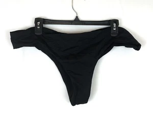 Volcom Women’s Simply Seamless Black Cheeky Bikini Bottom, Size 18 - Picture 1 of 4