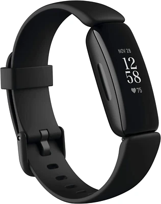 Fitbit Inspire 2 Frecuencia Cardíaca Salud Fitness Tracker FB418BKBK Sellado de Fábrica Nuevo Foto 1 de 4