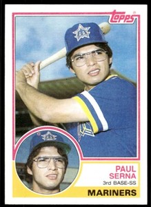 1983 Topps Paul Serna Seattle Mariners #492