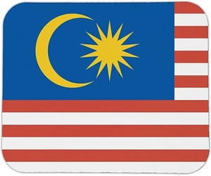 Malaysia Flag Mouse Pad - Picture 1 of 3
