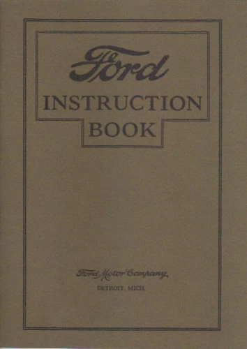 Ford Modelo T 1927 manual del propietario Foto 1 de 1