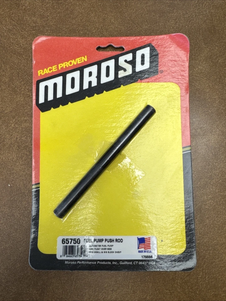 Varilla de empuje de bomba de combustible Moroso 65750 Foto 1 de 1