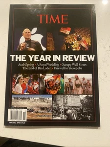 Time Magazine Year in Review 2011 Royal Wedding Bin Laden Farewell Steve Jobs - Picture 1 of 2