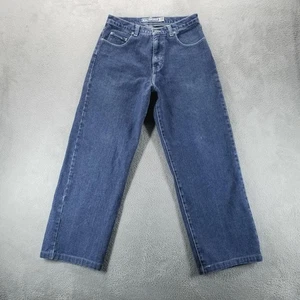 Pantalones de mezclilla Quiksilver de colección para hombre 34x30 azules rectos holgados relajados skate surf Y2K - Imagen 1 de 9