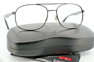 Ray-Ban RB3593 002/8G Brille Brillengestell nur Vollrand eckig Metall 58-17-140 - Bild 1 von 7