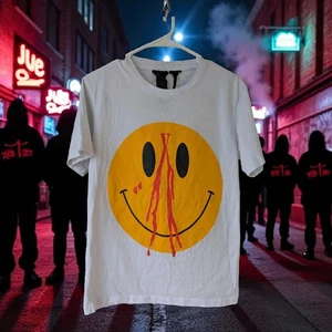 VLONE Head shot smiley face streetwear graphic T-shirt size S (see description) - Picture 1 of 9