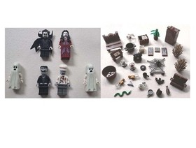 Lego Monster Fighters mini figures accessories Haunted House 10228 Lord Vampyre