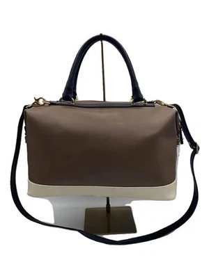 Carol J. Bolso de hombro de cuero BRW liso Foto 1 de 4