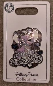Disney Angel "Experimento de ternura" con corazones Pin - Lilo & Stitch - Nuevo - Imagen 1 de 9