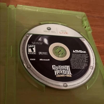 Guitar Hero 3 III: Legends Of Rock (Microsoft Xbox 360, 2007) - Tested - Image 1 of 3
