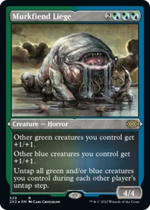 MTG Murkfiend Liege - Foil Etched, NM-Mint, English Double Masters 2022 - Bild 1 von 1