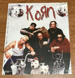Vintage 1998 Korn #6181 Poster Picture 8x10 Inch Funky - Picture 1 of 4