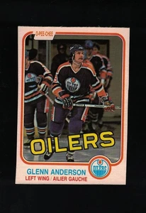 1981-82 O-Pee-Chee Hockey Glenn Anderson Rookie #108 *OILERS* - Bild 1 von 2