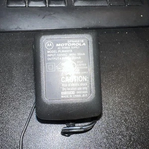 Motorola AC Power Supply Adapter Model PLM4681B, 4.8VDC @ 350mA, SPN4681B - Picture 1 of 9