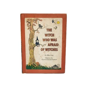 The Witch Who Was Afraid of Witches by Alice Low (1978 Hardcover) Halloween Book - Picture 1 of 12