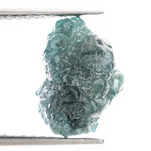 3.35 Carat Grren Blue Raw Diamond Natural Rough loose Diamond Gemstone - Picture 1 of 2