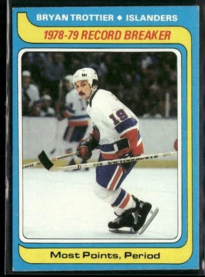 1979-80 Topps Bryan Trottier #165 New York Islanders - Image 1 of 2
