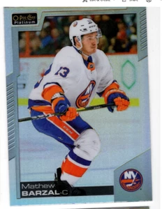 MATHEW BARZAL 2020-21 UPPER DECK O-PEE-CHEE OPC PLATINUM RAINBOW PARALLEL - Picture 1 of 1