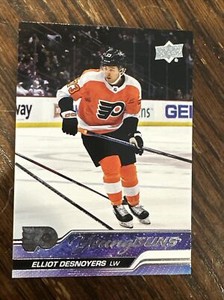 2023-24 UD Series 1 ELLIOT DESNOYERS Young Guns #219